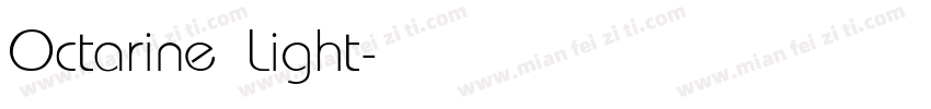 Octarine Light字体转换